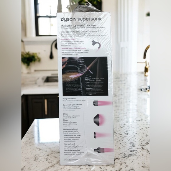 Dyson Supersonic Hair Dryer with Magnetic Attachments (Nickel/Copper) #389920-01 - Picture 8 of 8